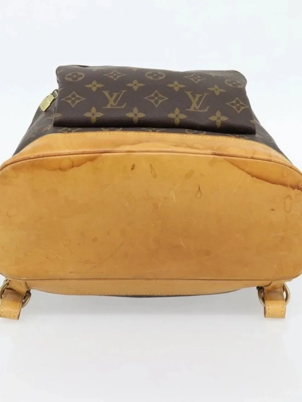LOUIS VUITTON Monogram Montsouris GM Backpack M51135 LV Auth bs35317